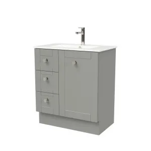 Victoria Vanity 750mm Centre Bowl Alpha Top Floor standing by Timberline, a Vanities for sale on Style Sourcebook