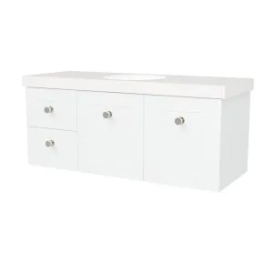 Victoria Vanity 1200mm Centre WG Basin Freedom UC Top Wall hung by Timberline, a Vanities for sale on Style Sourcebook