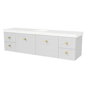 Victoria Vanity 1800mm Centre WG Basin Freedom UC Top Wall hung by Timberline, a Vanities for sale on Style Sourcebook