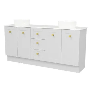 Victoria Vanity 1800mm Double WG Basins SilkSurface AC Top Floor standing by Timberline, a Vanities for sale on Style Sourcebook