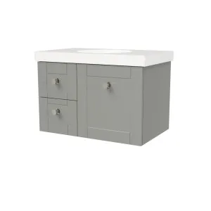 Victoria Vanity 750mm Centre WG Basin Freedom UC Top Wall hung by Timberline, a Vanities for sale on Style Sourcebook