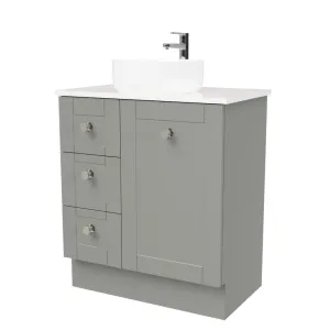 Victoria Vanity 750mm Centre WG Basin SilkSurface AC Top Floor standing by Timberline, a Vanities for sale on Style Sourcebook