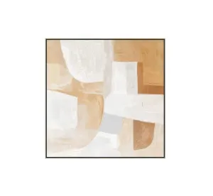 Hushed Tones Wall Art Canvas 80cm x 80cm by Luxe Mirrors, a Artwork & Wall Decor for sale on Style Sourcebook