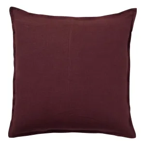 Como Poly Fill Cushion 60x60cm in Garnet by OZ Design, a Cushions, Decorative Pillows for sale on Style Sourcebook