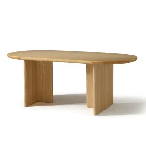 Kiama 2m Dining Table Natural Ash by Seek & Ramble, a Dining Tables for sale on Style Sourcebook