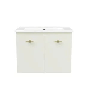 Florida Ensuite Vanity 600mm Centre Bowl Urban Top Wall hung by Timberline, a Vanities for sale on Style Sourcebook