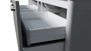 Saba Vanity 1500mm Centre WG Basin SilkSurface UC Top Wall hung by Timberline, a Vanities for sale on Style Sourcebook