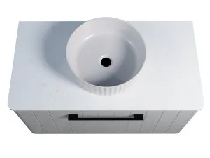 Saba Vanity 900mm Centre WG Basin SilkSurface AC Top Wall hung by Timberline, a Vanities for sale on Style Sourcebook