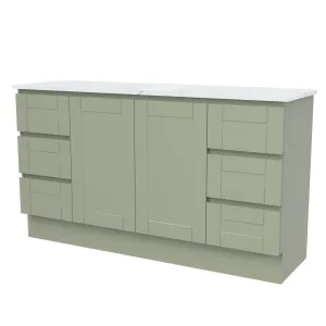 Victoria Vanity 1500mm Centre WG Basin SilkSurface UC Top Floor standing by Timberline, a Vanities for sale on Style Sourcebook