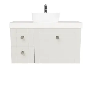 Victoria Vanity 900mm Centre WG Basin Freedom AC Top Wall hung by Timberline, a Vanities for sale on Style Sourcebook