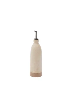 Zunel beige ceramic oil cruet by null, a Vases & Jars for sale on Style Sourcebook