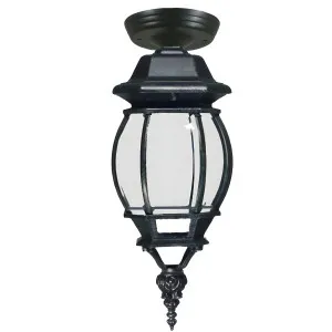 Flinders Classic Under Eave Light in Antique Black Small by Lighting Inspirations, a Wall Lighting for sale on Style Sourcebook