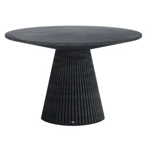 Xander Round Outdoor Concrete Dining Table Grey Marble by Luxo Outdoor, a Tables for sale on Style Sourcebook