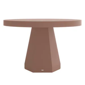 Apollo 120cm Outdoor Concrete Dining Table in Mocha Mousse by Luxo Outdoor, a Tables for sale on Style Sourcebook