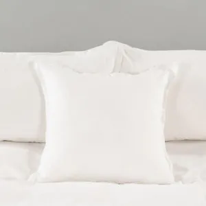 Cushion - Cotton, White - Canningvale by Canningvale_Sereno, a Sheets for sale on Style Sourcebook