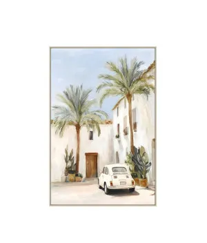Mediterranean Pause Wall Art Canvas 120cm x 80cm by Luxe Mirrors, a Artwork & Wall Decor for sale on Style Sourcebook