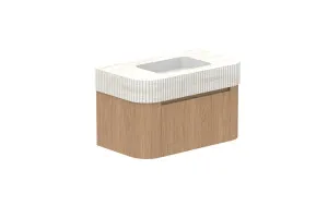 Surry 900 Wall Hung Centre Bowl, Wall Hung, Boston Oak, Imperial by ADP, a Vanities for sale on Style Sourcebook