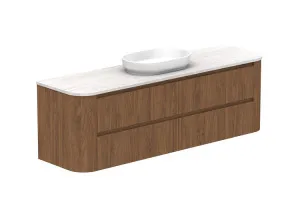Thea 1800 Wall Hung Centre Bowl, Wall Hung, Florentine Walnut by ADP, a Vanities for sale on Style Sourcebook