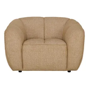 Phoebe Armchair in Lola Mushroom by OZ Design, a Chairs for sale on Style Sourcebook