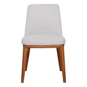 Hayes Dining Chair in Belfast Beige / Blackwood Stain by OZ Design, a Dining Chairs for sale on Style Sourcebook