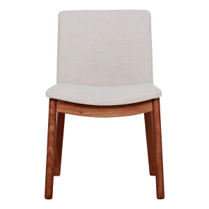 Everest Dining Chair in City Beige / Blackwood Stain Leg by OZ Design, a Dining Chairs for sale on Style Sourcebook