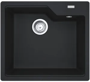 Franke Urban Fragranite 560mm Single Bowl Topmount Sink Matte Black UBG610-56MB by Franke, a Kitchen Sinks for sale on Style Sourcebook
