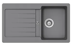 Abey Schock Typos Single Sink with Drainer TD100CR by Abey, a Kitchen Sinks for sale on Style Sourcebook