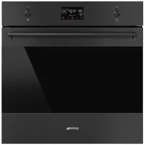 Smeg 60cm Matte Black Pyrolytic Combi Steam Oven SOPA6302S2PN by Smeg, a Ovens for sale on Style Sourcebook