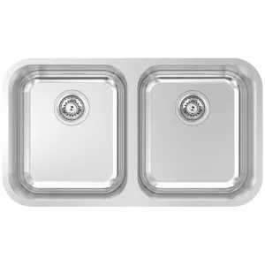 Abey NuQueen 'The Daintree' Double Sink NQ200 by Abey, a Kitchen Sinks for sale on Style Sourcebook