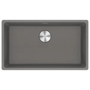 Franke Maris 720mm Single Bowl Undermount Sink with Extension Drainer Stone Grey MRG110-72SG-FPC by Franke, a Kitchen Sinks for sale on Style Sourcebook