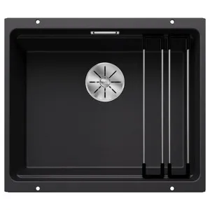Blanco ETAGON 500-U Single Bowl Undermount Sink - Black 528007 by Blanco, a Kitchen Sinks for sale on Style Sourcebook