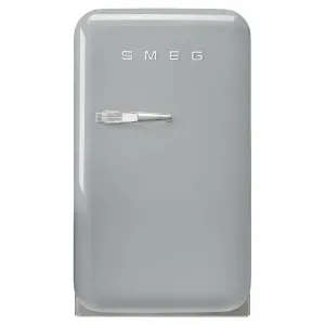 Smeg FAB 50's Style 34L Bar Fridge Silver FAB5RSV5AU by Smeg, a Refrigerators, Freezers for sale on Style Sourcebook