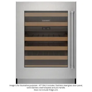 Sub-Zero Stainless Steel Door Panel Kit Pro Handle for Left Hinge Cabinet 9028514 by Sub-Zero, a Refrigerators, Freezers for sale on Style Sourcebook