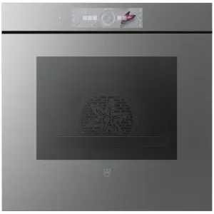 V-ZUG Combair V6000 60 Platinum Glass AutoDoor Pyrolytic Oven 2107300015 by V-ZUG, a Ovens for sale on Style Sourcebook