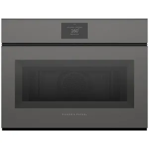 Fisher & Paykel Fisher Paykel 60cm Series 9 Handleless Compact Combi Microwave Oven OM60NMTNG1 by Fisher & Paykel, a Ovens for sale on Style Sourcebook
