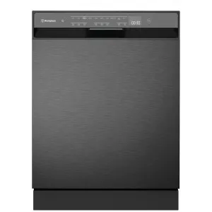 Westinghouse 60cm Dark Stainless Steel Underbench Dishwasher WSU6608KXC by Westinghouse, a Dishwashers for sale on Style Sourcebook