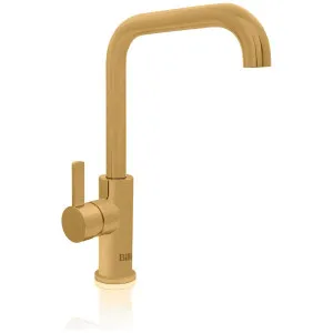 Billi Home Square Gooseneck Mixer Tap - Urban Brass 991700SUB by Billi, a Kitchen Taps & Mixers for sale on Style Sourcebook