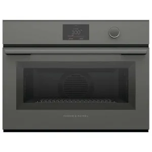 Fisher & Paykel Series 9 60cm Minimal Compact Combi-Steam Oven Grey Glass OS60NMTDG1 by Fisher & Paykel, a Ovens for sale on Style Sourcebook
