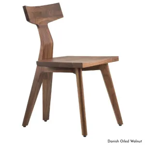 De La Espada Fin Dining Chair in Walnut Timber - 344W by De La Espada, a Chairs for sale on Style Sourcebook