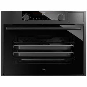 ASKO 45cm Craft Compact Combi-Steam Oven Black Steel OCS8487B by Asko, a Ovens for sale on Style Sourcebook