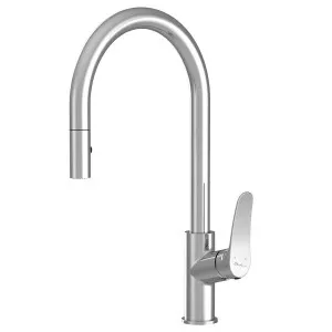 Oliveri Verona Pull out Goose Neck Mixer Tap Chrome VA306500CR-P by Oliveri, a Kitchen Taps & Mixers for sale on Style Sourcebook