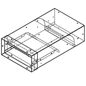Qasair Duct Director Right Single Motor Ducting DD1HR by Qasair, a Rangehoods for sale on Style Sourcebook
