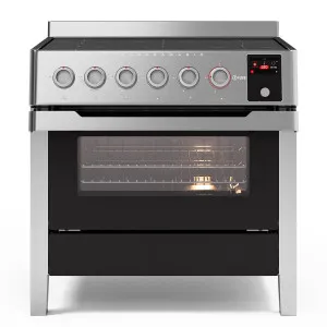 ILVE 90cm Panoramagic Induction Freestanding Oven Stainless Steel PMI09S3SS by Ilve, a Ovens for sale on Style Sourcebook