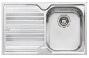 Oliveri Diaz Single Bowl Left Hand Drainer Sink DZ122NTH by Oliveri, a Kitchen Sinks for sale on Style Sourcebook