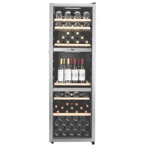 LeCavist 140 Bottle Triple Zone Wine Cabinet Stainless Steel LEK1403ZPVX by LeCavist, a Wine Fridges for sale on Style Sourcebook