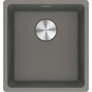 Franke Maris 370mm Single Bowl Flushmount Sink with Extension Drainer Stone Grey MRG210-37SG-FPC by Franke, a Kitchen Sinks for sale on Style Sourcebook