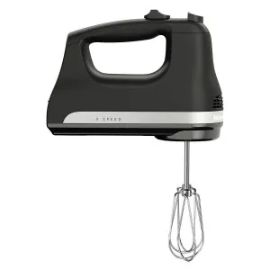 KitchenAid Classic Five Speed Hand Mixer Onyx Black 5KHM5110ABM by KitchenAid, a Small Kitchen Appliances for sale on Style Sourcebook