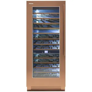 Fhiaba 90cm Classic Wine Cellar Left Hinge Copper KS8990FW3AM6DH by Fhiaba, a Wine Fridges for sale on Style Sourcebook
