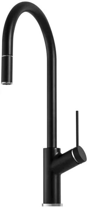 Oliveri Vilo Pull Out Mixer Tap VT0398C-BLACK by Oliveri, a Kitchen Taps & Mixers for sale on Style Sourcebook