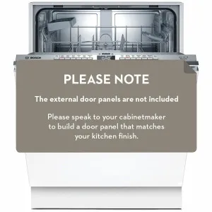 Bosch 60cm Series 4 Fully Integrated Dishwasher SMV4HTX01A by Bosch, a Dishwashers for sale on Style Sourcebook